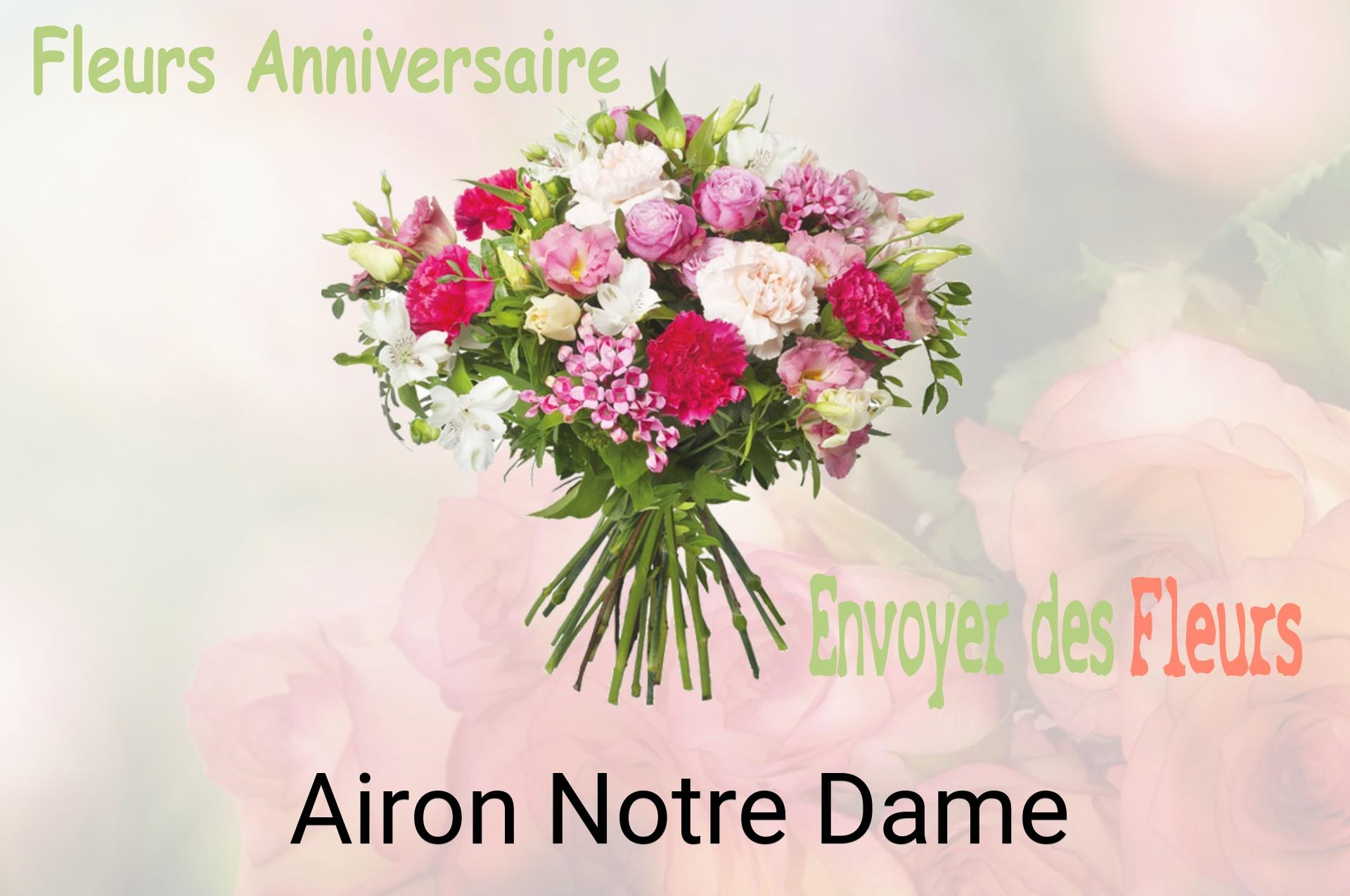 Bouquet de fleurs d’anniversaire livré à Airon-Notre-Dame